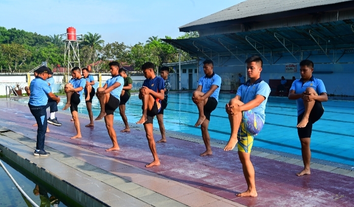 29 Prajurit Lanud Roesmin Nurjadin Ikuti Seleksi Awal Penyaringan Atlet Modern Penthatlon