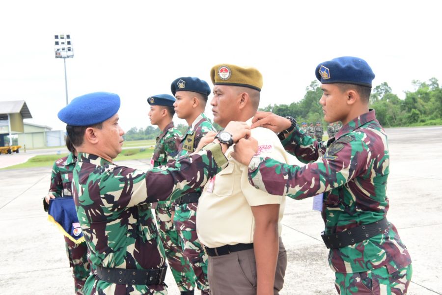 76 Personel Lanud Rsn Mendapat Kenaikan Pangkat