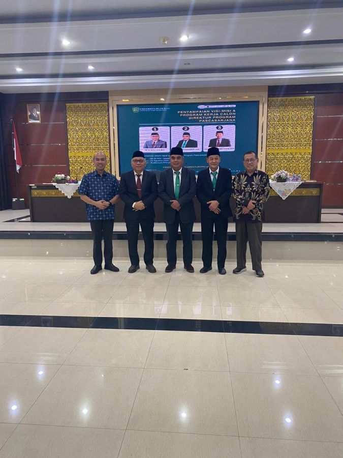 Assoc Prof Dr M Musa Terpilih sebagai Direktur Pascasarjana UIR Periode 2025–2029