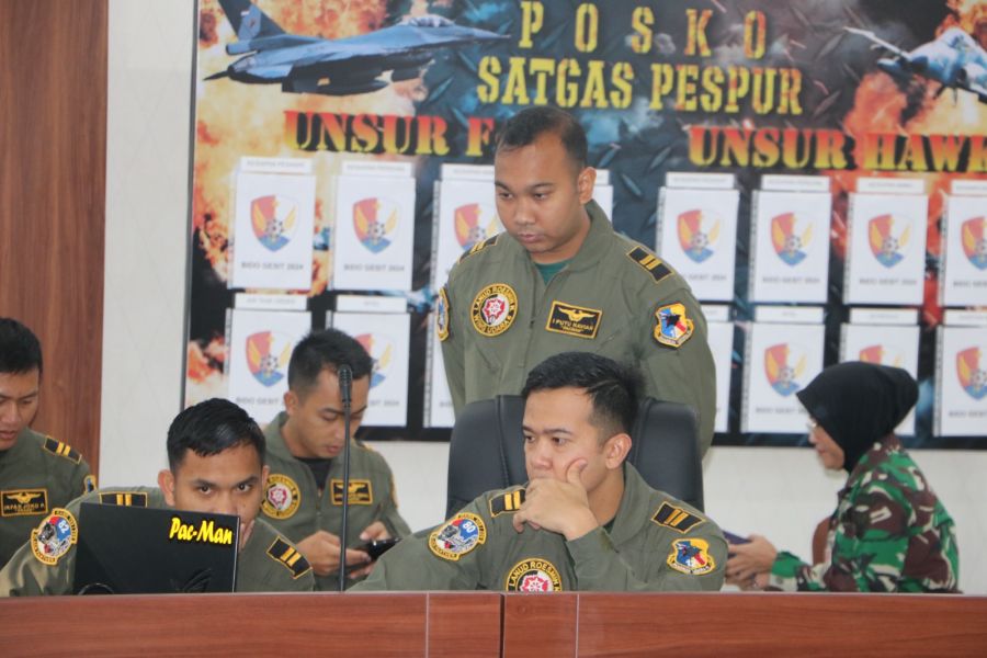 Bido Gesit 24, Latihan Matra I Lanud Roesmin Nurjadin