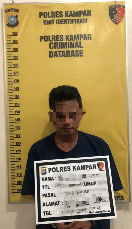 Bongkar Rumah, Warga Sialang Diringkus Satreskrim Polres Kampar