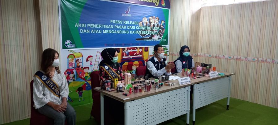 BPOM Temukan Kosmetik Ilegal di Tiga Wilayah Riau