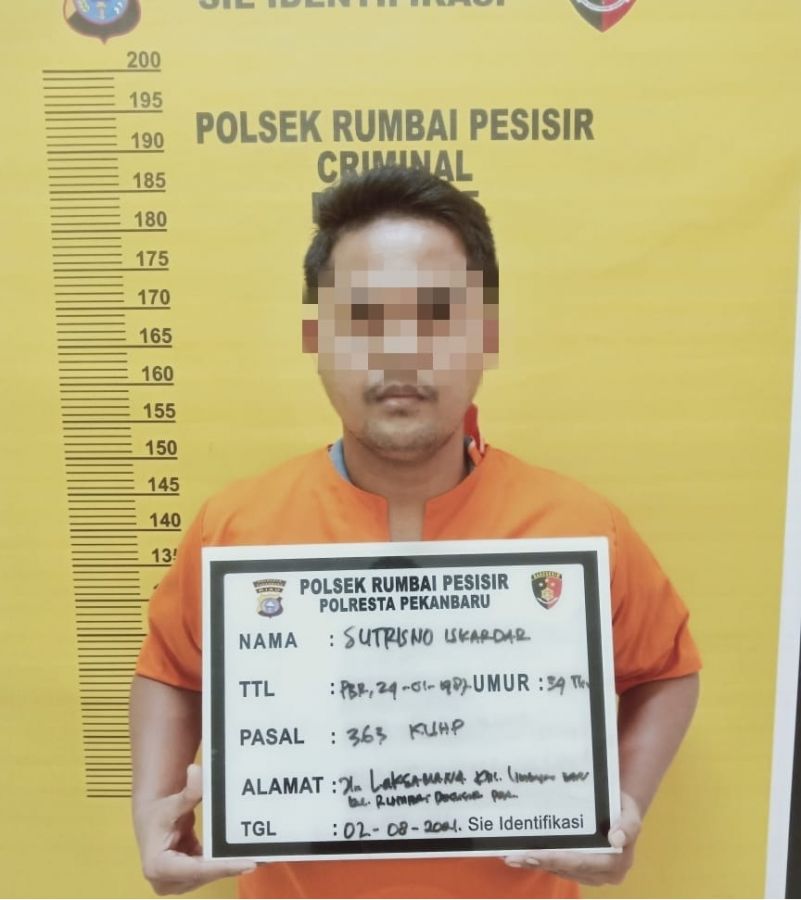 Buron Pencurian Sepeda Motor Tertangkap Mencuri Sepeda