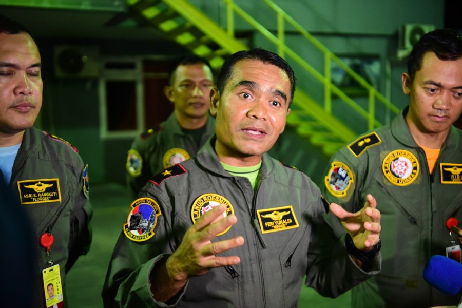Danlanud Roesmin Nurjadin Adakan Silaturrahmi Dengan Awak Media