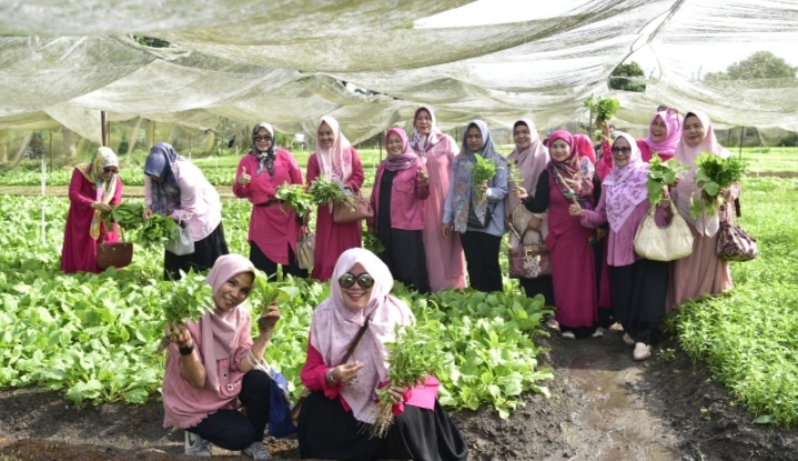 Danlanud Roesmin Nurjadin dan LPPM Provinsi Riau Jalin Silaturahmi