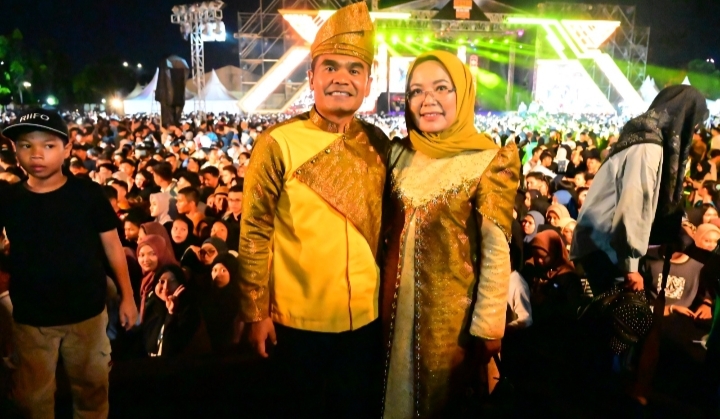 Danlanud Roesmin Nurjadin Hadiri Pembukaan Lancang Kuning Carnival 2024