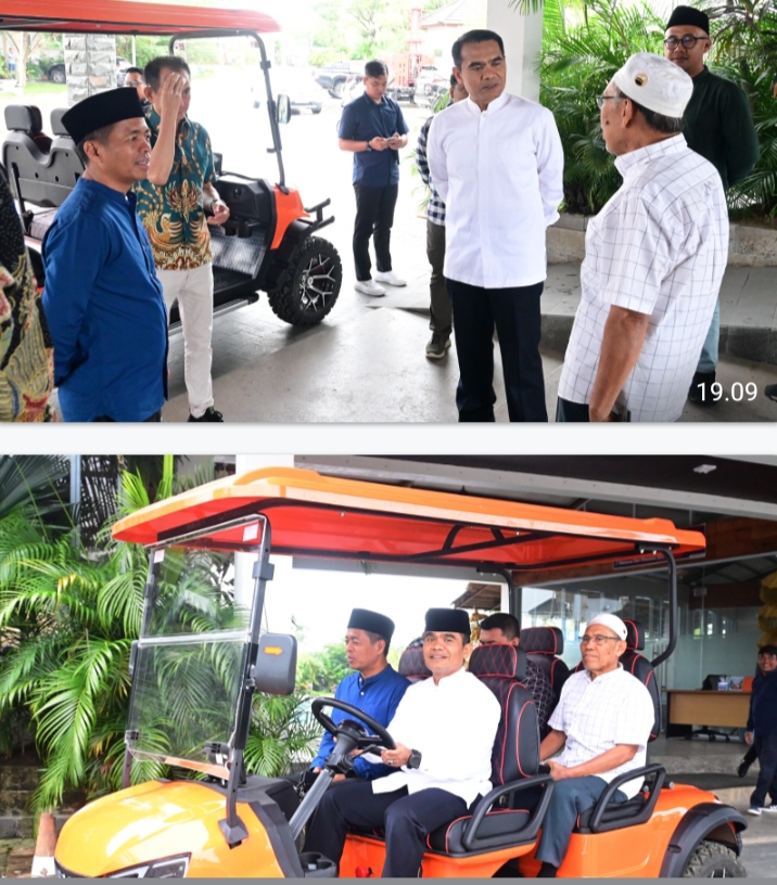 Danlanud Roesmin Nurjadin Hadiri Peletakan Batu Pertama Masjid Grand Ubud Cluster