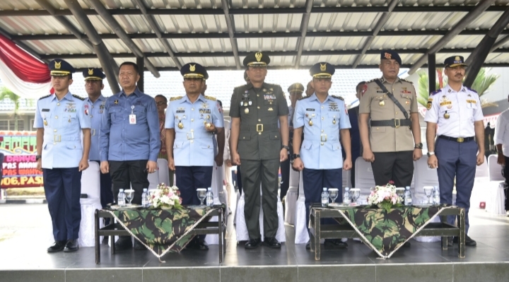 Danlanud Roesmin Nurjadin Hadiri Sertijab Danyonko 462 Kopasgat