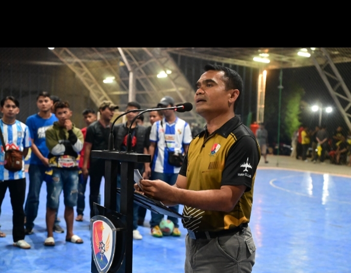 Danlanud Roesmin Nurjadin Hadiri Turnamen Futsal Kebangsaan Asykar Theking