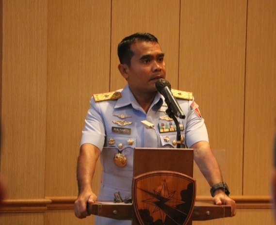 Danlanud Roesmin Nurjadin Pimpin Briefing Penerbangan Usai Libur Idul Fitri