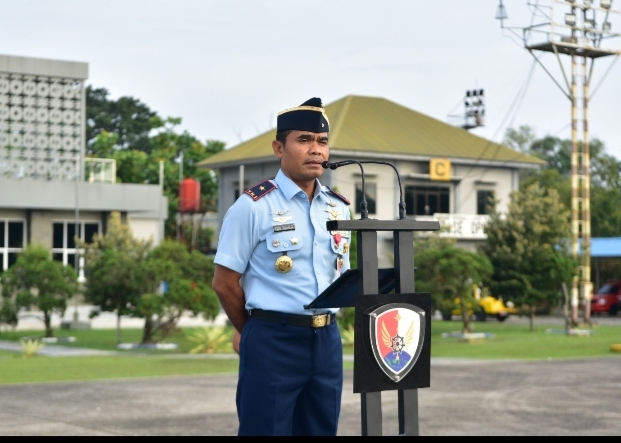 Danlanud Roesmin Nurjadin Pimpin Upacara Peringatan ke-116 Harkitnas