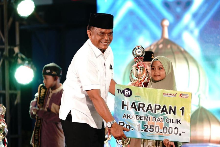 Danlanud Rsn Apresiasi Akademi Dai Cilik TVRI Riau
