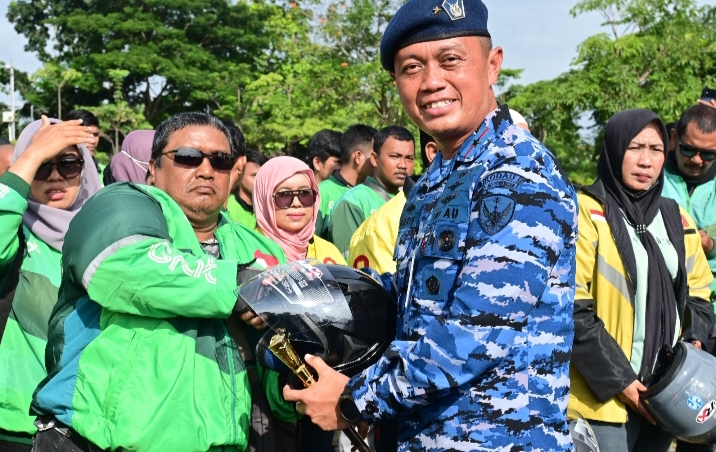 Danlanud RSN Hadiri Apel Operasi Zebra Lancang Kuning 2025