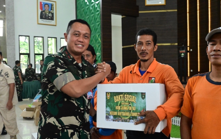 Danlanud RSN Hadiri Bakti Kesehatan dan Sosial Hari Juang TNI AD 2025 Perkuat Sinergi TNI dan Rakyat