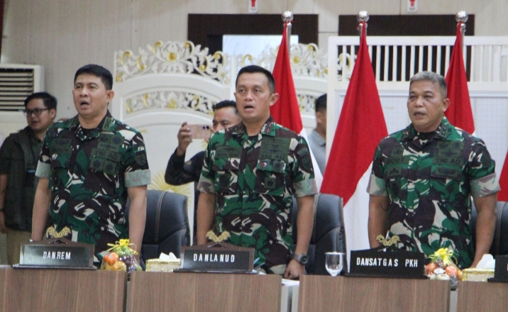 Danlanud RSN Hadiri Rakor Pemulihan Ekosistem TNTN: Pemerintah dan Forkopimda Riau Satukan Langkah