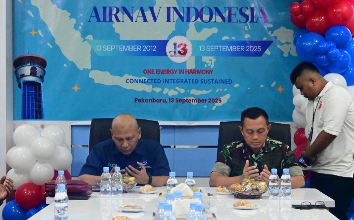 Danlanud RSN Hadiri Syukuran HUT ke-13 Perum LPPNPI Cabang Pekanbaru