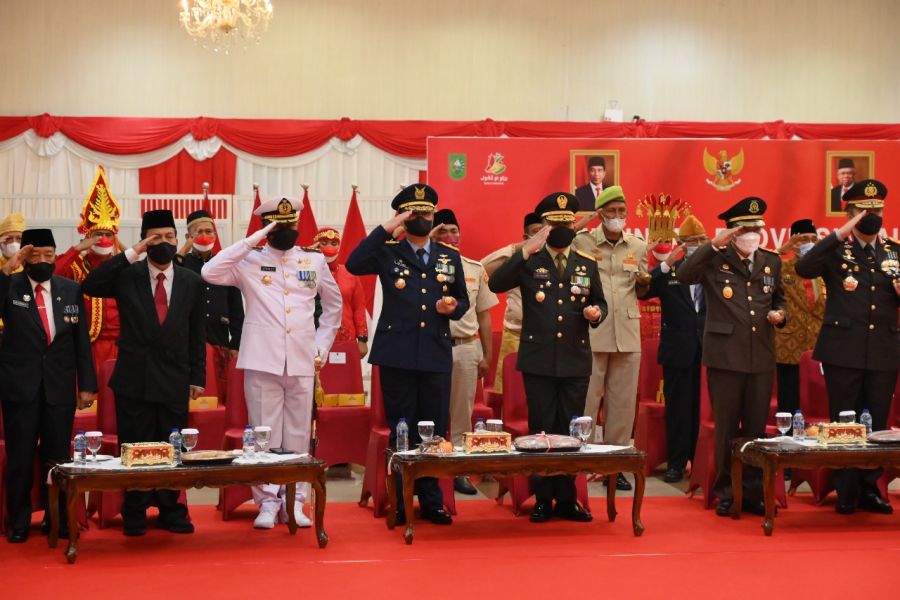 Danlanud Rsn Ikuti Detik-Detik Proklamasi