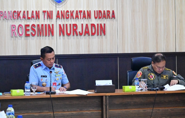 Danlanud RSN Tekankan Objektivitas dalam Rapat UKP dan TOA/TOD Periode 2026.