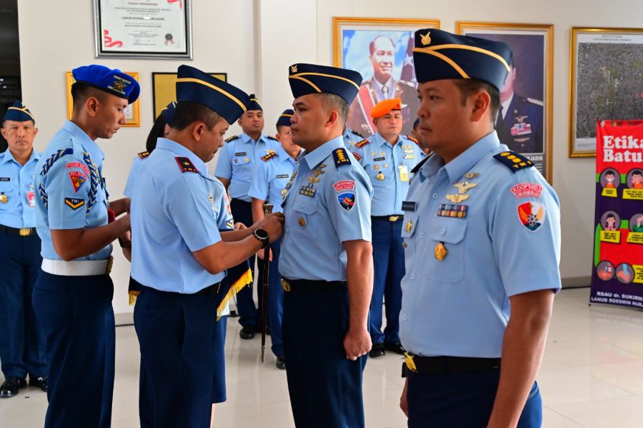 Danlanud Rsn Pimpin Sertijab Dua Jabatan Strategis
