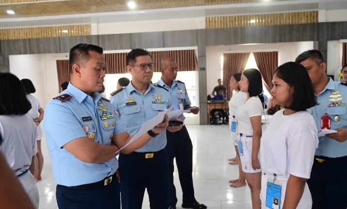 Danlanud RSN Pimpin Sidang Pantukhirda Bintara PK TNI AU Gelombang I TA 2025