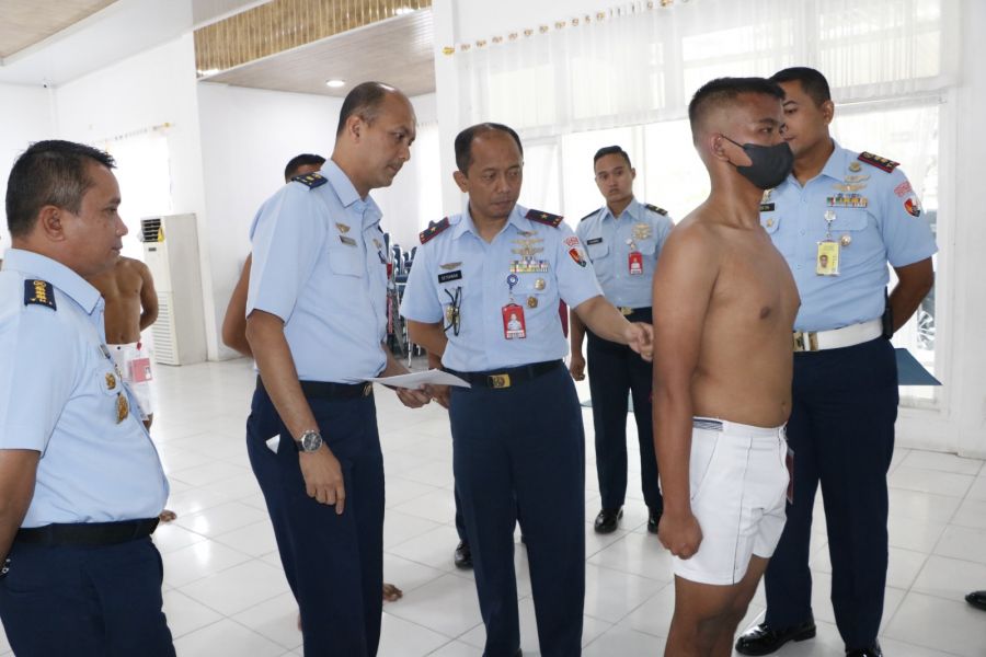 Danlanud Rsn Pimpin Sidang Pantukhir Daerah Casis Tamtama PK TNI AU Gel.I/-85 T.A 2023