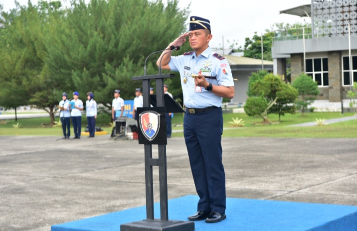 Danlanud RSN Pimpin Upacara Harkitnas ke-117: Kobarkan Semangat Persatuan dan Kebangkitan Bangsa