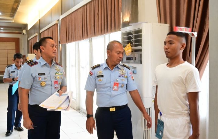 Danlanud RSN Tegaskan Integritas Saat Pimpin Pantukhirda Bintara A-56