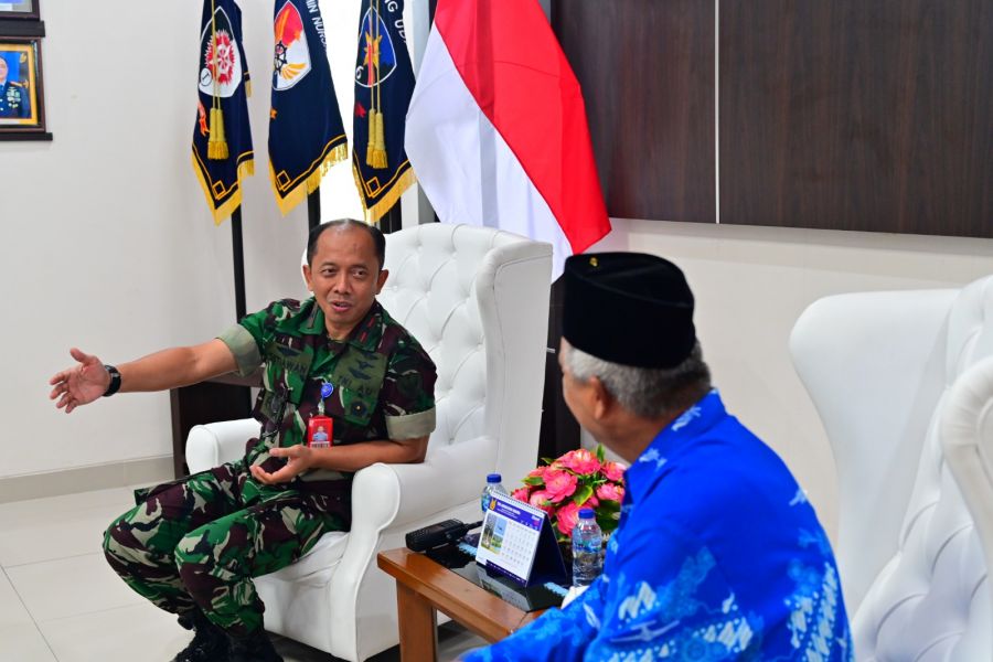 Danlanud Rsn Terima Kunjungan Pengurus PPAU Cabang 22 Pekanbaru