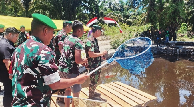 Danrem 031/WB Resmikan Ecopark Wira Bima demi Wujudkan Kemandirian Pangan