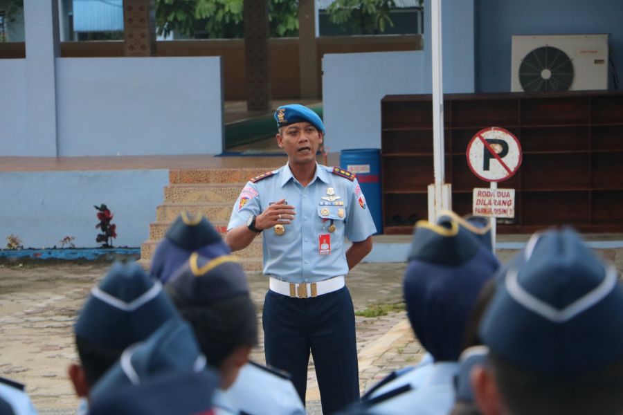 Dansatpom Lanud Roesmin Nurjadin: Isi Pergantian Tahun Dengan Kegiatan Positif