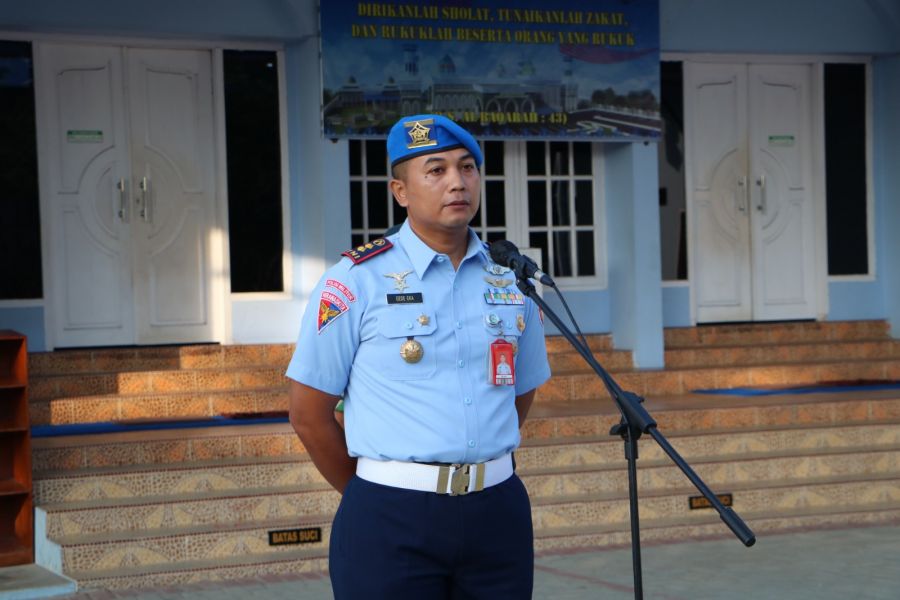Dansatpom Lanud Rsn : Taati Aturan Hindari Pelanggaran