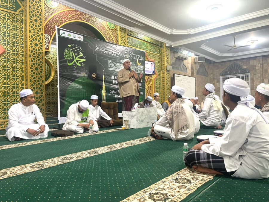 Dari Masjid Ath-Thaiyibah Cahaya Maulid Nabi Menyapa Umat