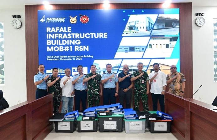 Dassault Aviation Serahkan Infrastruktur Rafale Phase 2