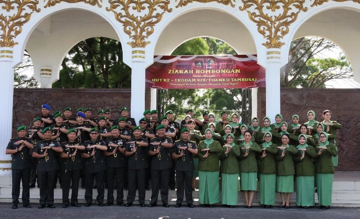 Doa Bersama Lintas Agama Dalam Rangka HUT Ke-1 Kodam XIX Tuanku Tambusai
