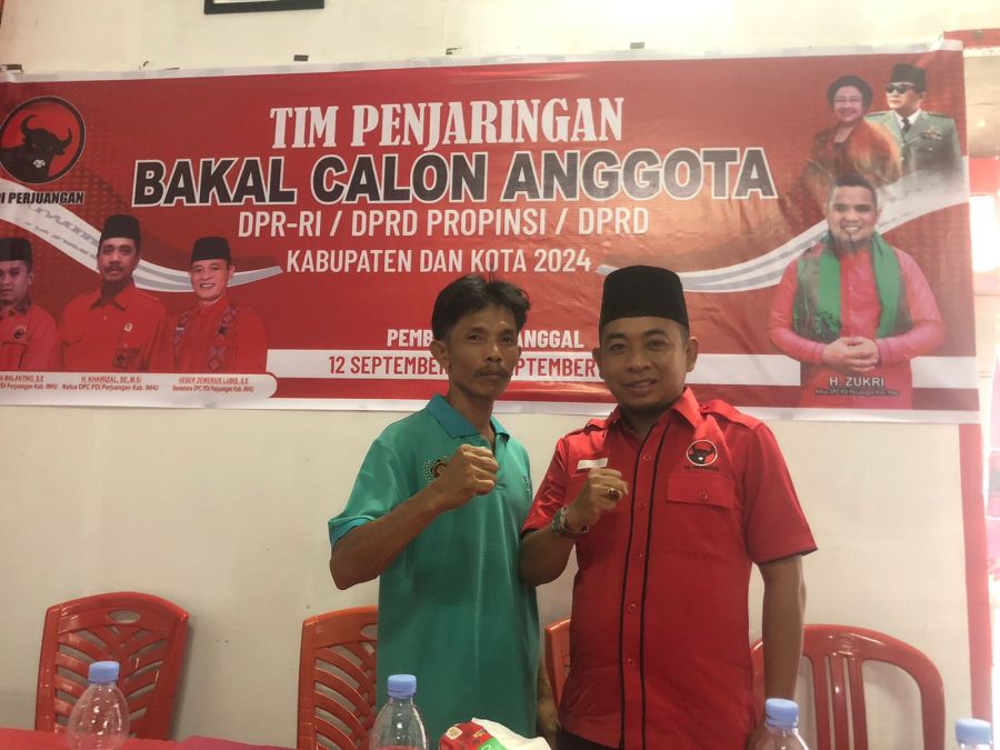 DPC PDI-Perjuangan Buka Pendaftaran Bakal Calon Legislatif Pemilu 2024, Raja Irwantoni Ikut Maju