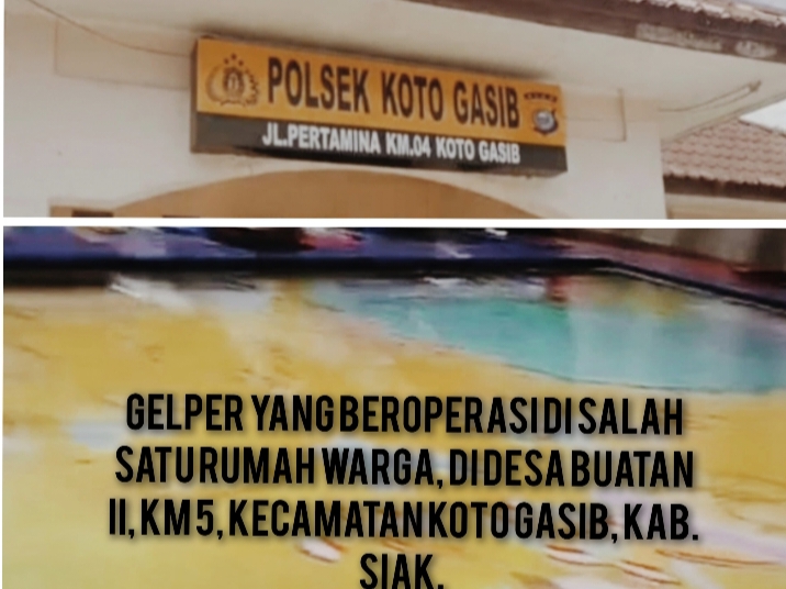 DPP LSM Berantas Desak Kapolda Riau Tindak Tegas Judi Gelper Koto Gasib