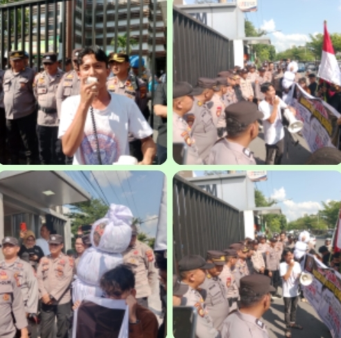 DPP LSM BERANTAS Kepung dan Geruduk Kejari Pekanbaru
