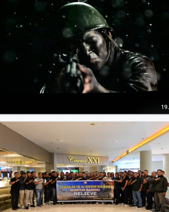 Film “Believe” Bangkitkan Nilai Juang dan Loyalitas Prajurit Lanud RSN