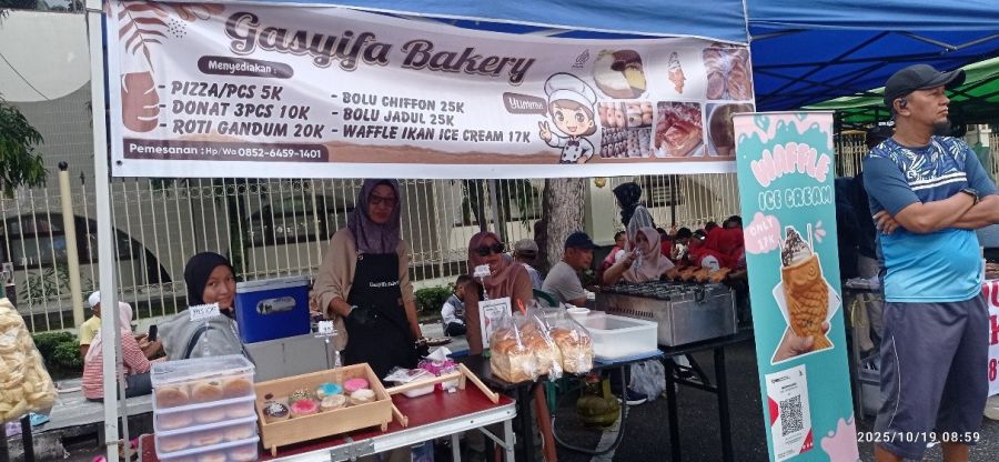 Gasyifa Bakery Meramaikan Car Free Day Pekanbaru, Tumbuhkan Semangat UMKM Lokal