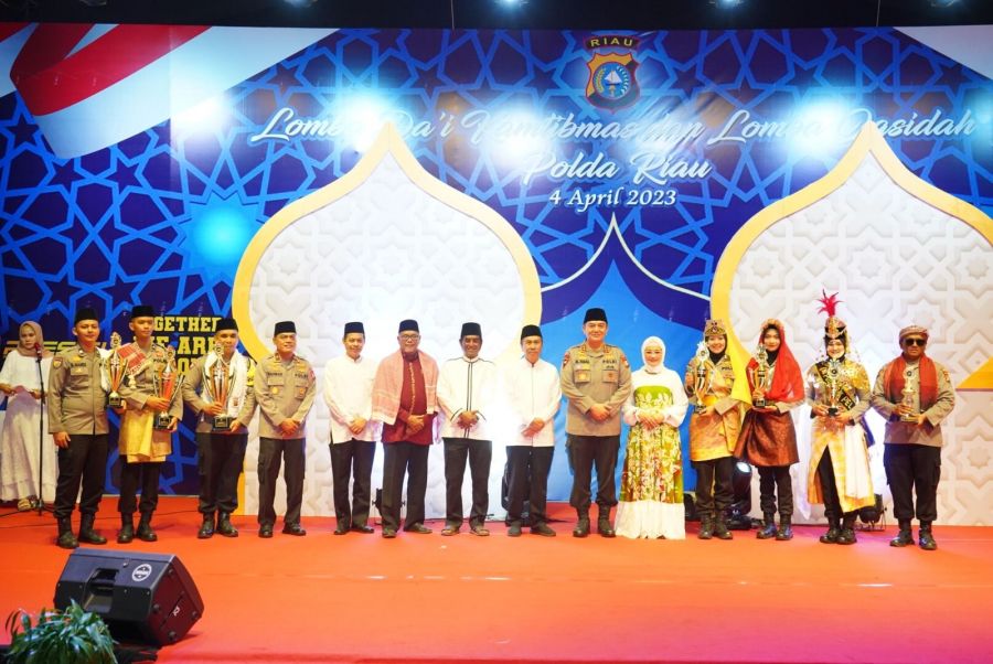 Gelar Lomba Da’i Kamtibmas, Kapolda Riau Irjen Moh Iqbal: Saya Bangun Akhlak yang Baik Bagi Personil