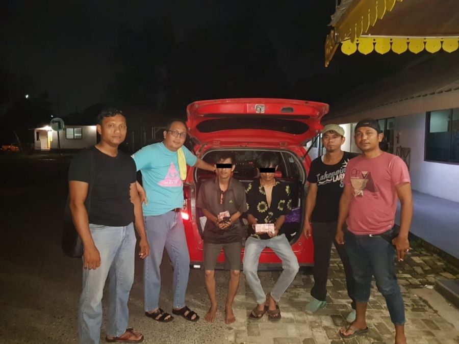 Gondol Uang Puluhan Juta Hasil Pengisian Top Up Jalan Tol, 2 Pria Diamankan Polsek Minas