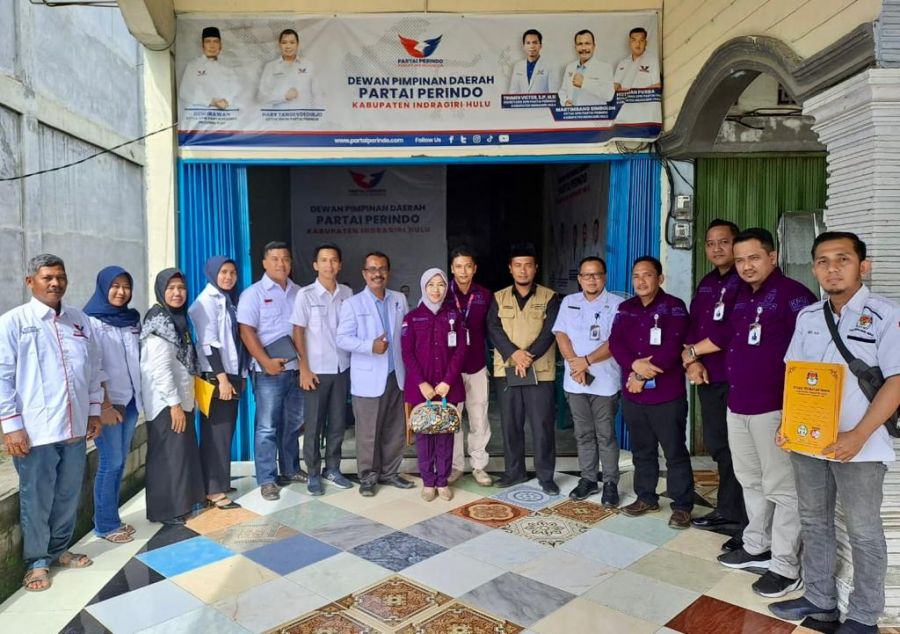 Hebat! Verifikasi Faktual Kepengurusan Kantor DPD Partai Perindo Tinggal Selangkah Lagi