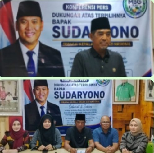 H.T.Rusli Ahmad dan jajaran Paguyuban MBG Riau apresiasi Sudaryono Kepala Badan Gizi Nasional