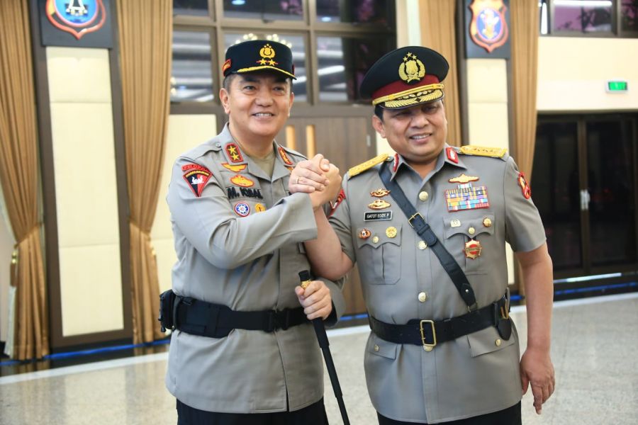 Irjen Iqbal Hadiri Sertijab dan Tradisi Pengantar Tugas Wakapolri