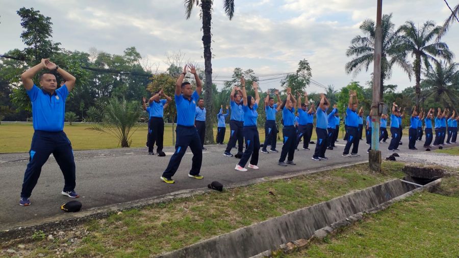 Jaga Kebugaran Personel Lanud Rsn Senam SKJ 88