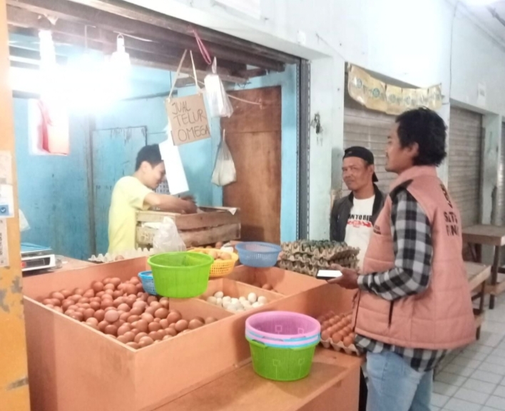 Jaga Stabilitas Harga, Satgas Saber Pangan Jakarta Barat Turun ke Pasar Jembatan Dua
