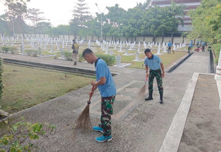 Jelang Ziarah Peringatan Hari Bakti TNI AU ke-77 Tahun 2024, Lanud Roesmin Nurjadin Laksanakan Korve