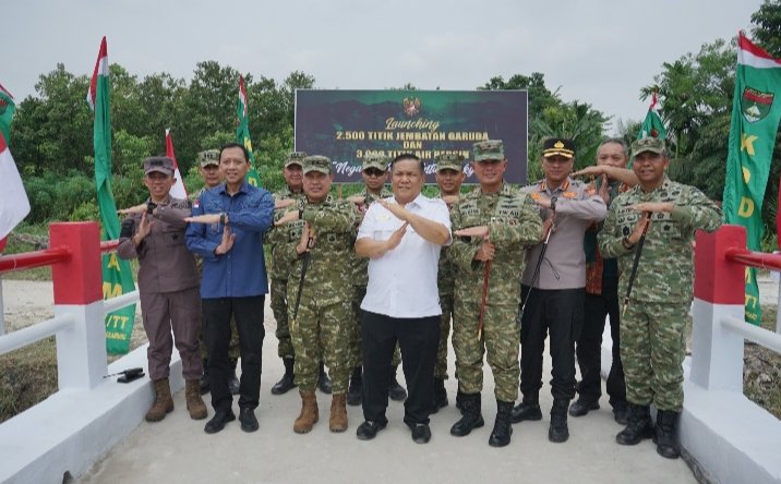 Jembatan Garuda Perkuat Konektivitas 119.592 Warga di Wilayah Kodam XIX/Tuanku Tambusai