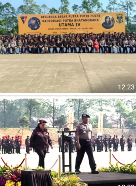 KADERISASI KBPP POLRI DI SATLAT BRIBOB CIKEAS, MEMBANGUN KADER TANGGUH, KUAT, PELINDUNG