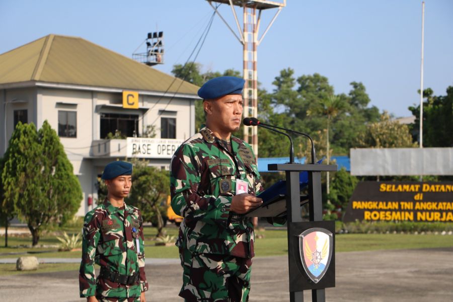 Kadispotdirga Lanud Rsn : Laksanakan Tugas Dengan Penuh Semangat